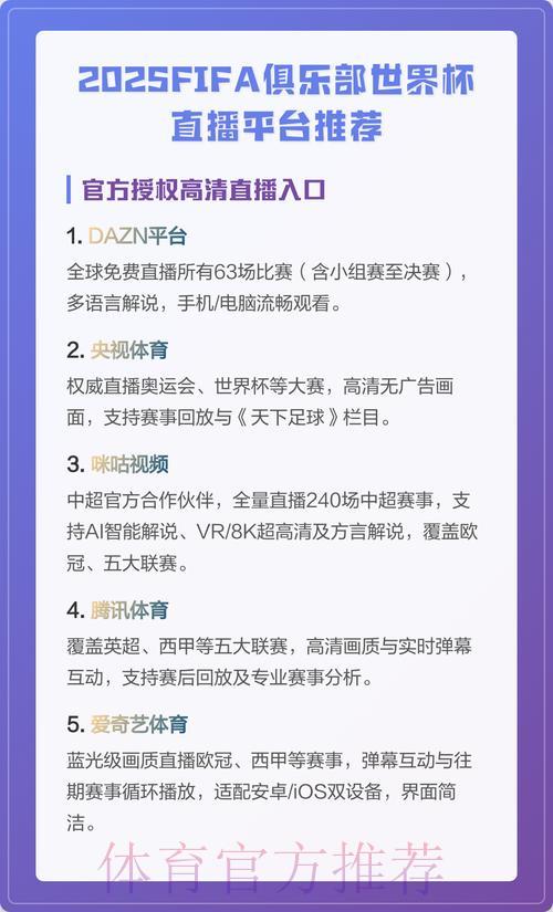 世界杯赛事直播平台与实时解说精选推荐 世界杯赛事直播平台与实时解说精选推荐